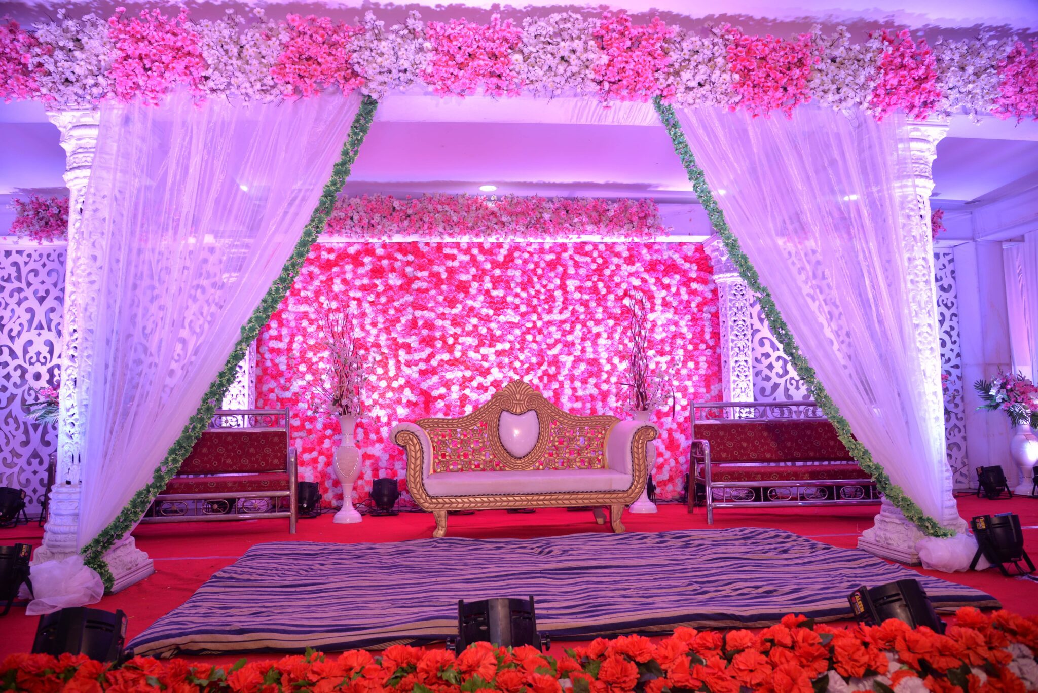 Stage Decoration Royal Palm Hall Solapur